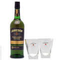 Jameson Select Reserve Black Barrel Small Batch Blended Irish Whiskey with Glasses 750ml