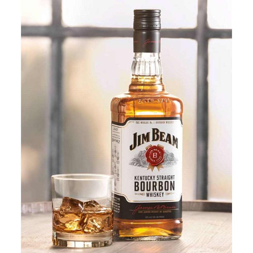 Jim Beam Kentucky Straight Bourbon Whiskey 750ml