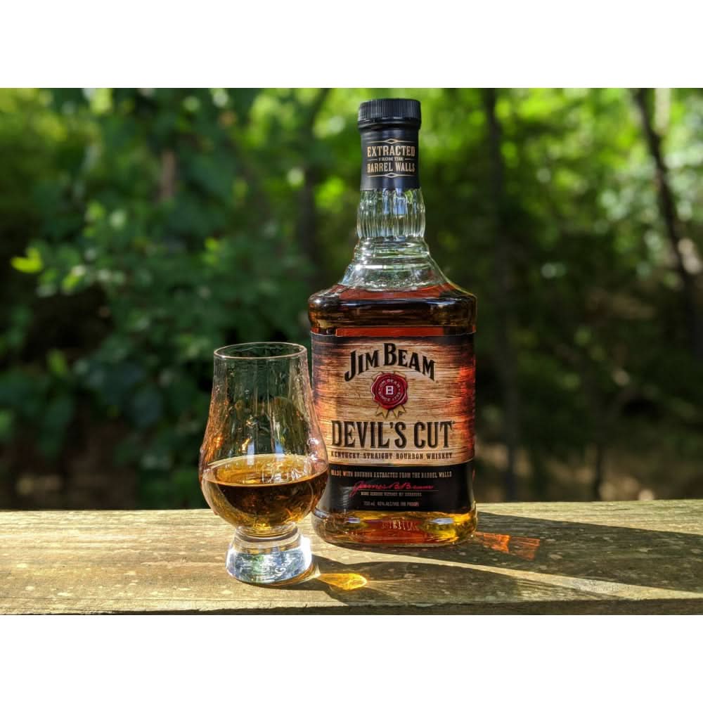 Jim Beam Devil's Cut Kentucky Straight Bourbon Whiskey 750ml