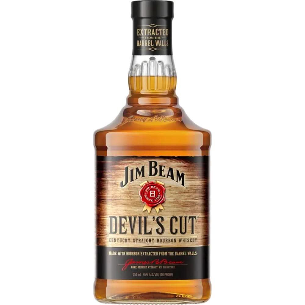 Jim Beam Devil's Cut Kentucky Straight Bourbon Whiskey 750ml