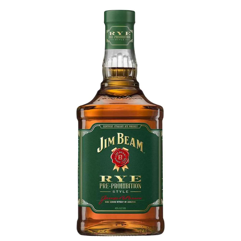 Jim Beam Straight Rye Whiskey 750ml