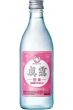 Jinro is Back Zero Sugar Soju 375ml