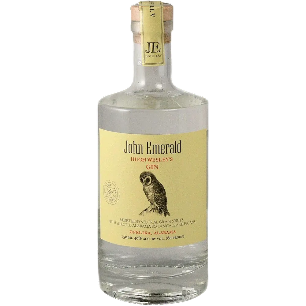 John Emerald Hugh Wesleys Gin 750 ML