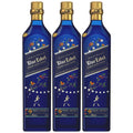 Johnnie Walker x Rahul Mishra Blue Label Diwali Limited Edition Blended Scotch Whisky 750ml Bundle 3-Pack