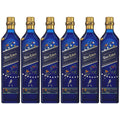 Johnnie Walker x Rahul Mishra Blue Label Diwali Limited Edition Blended Scotch Whisky 750ml Bundle 6-Pack