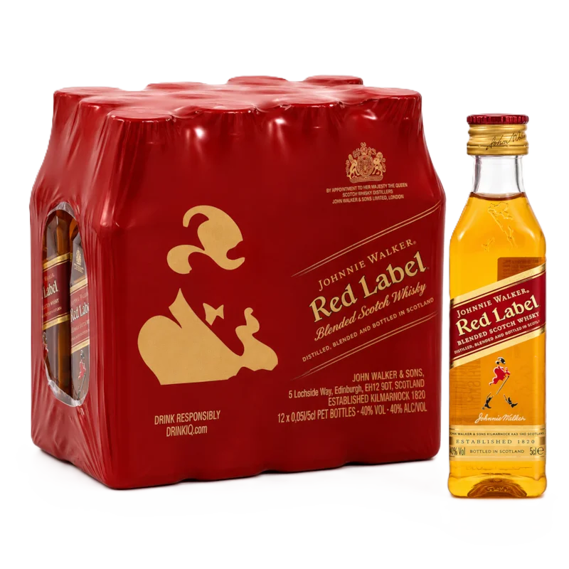 Johnnie Walker Red Label (12 pack) 50ml