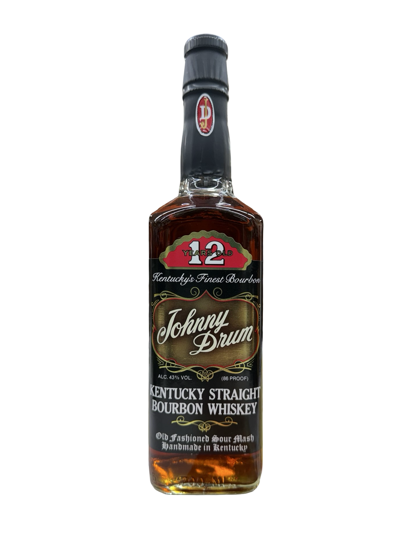 Johnny Drum 12 Year Kentucky Straight Bourbon Whiskey 700ml