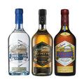 Jose Cuervo Reserva de la Familia Reposado, Platino & Extra Anejo Tequila 750ml Bundle 3-Pack