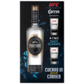 Jose Cuervo Tradicional Cristalino  Reposado Tequila With UFC Shot Glasses Gift Pack 750ml