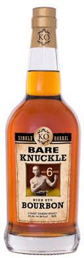 KO Distilling Bare Knuckle Single Barrel High Rye Straight Bourbon Whiskey 750ml