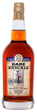 KO Distilling Bare Knuckle Cask Strength Straight Wheat Whiskey 750ml
