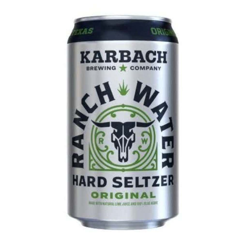 Karbach Brewing Co. Ranch Water Hard Seltzer Can 19.2-Oz
