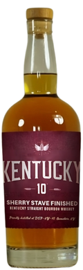 Kentucky 10 Finished With Sherry Cask Staves Kentucky Straight Bourbon Whiskey 750ml