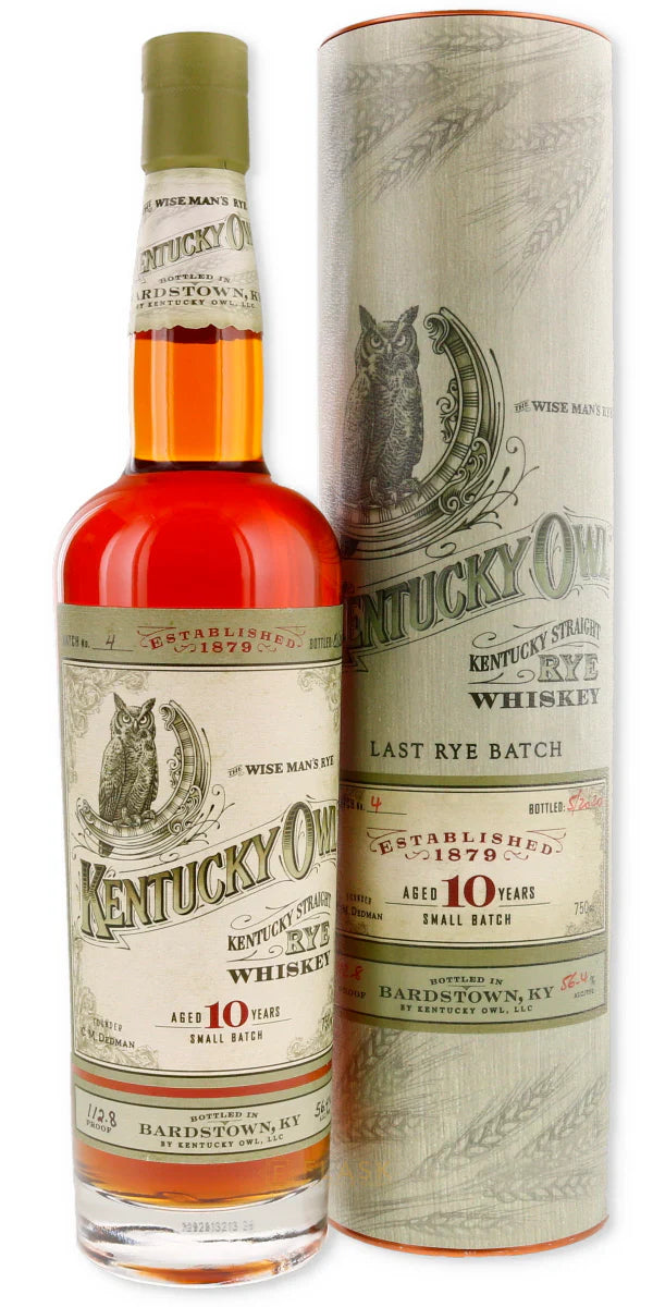 Kentucky Owl Batch 4 Straight Rye Whiskey 750ml