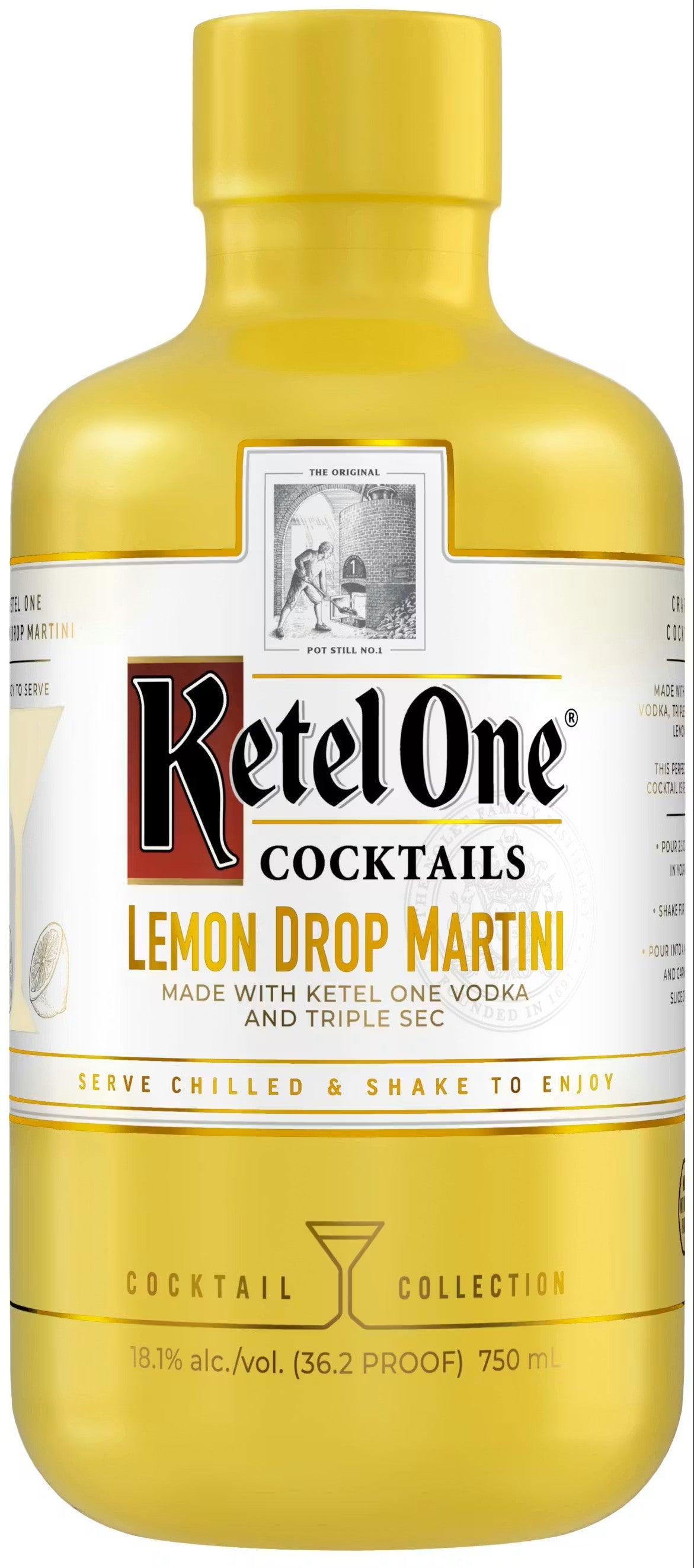 Ketel One Lemon Drop Martini Cocktail 750ml