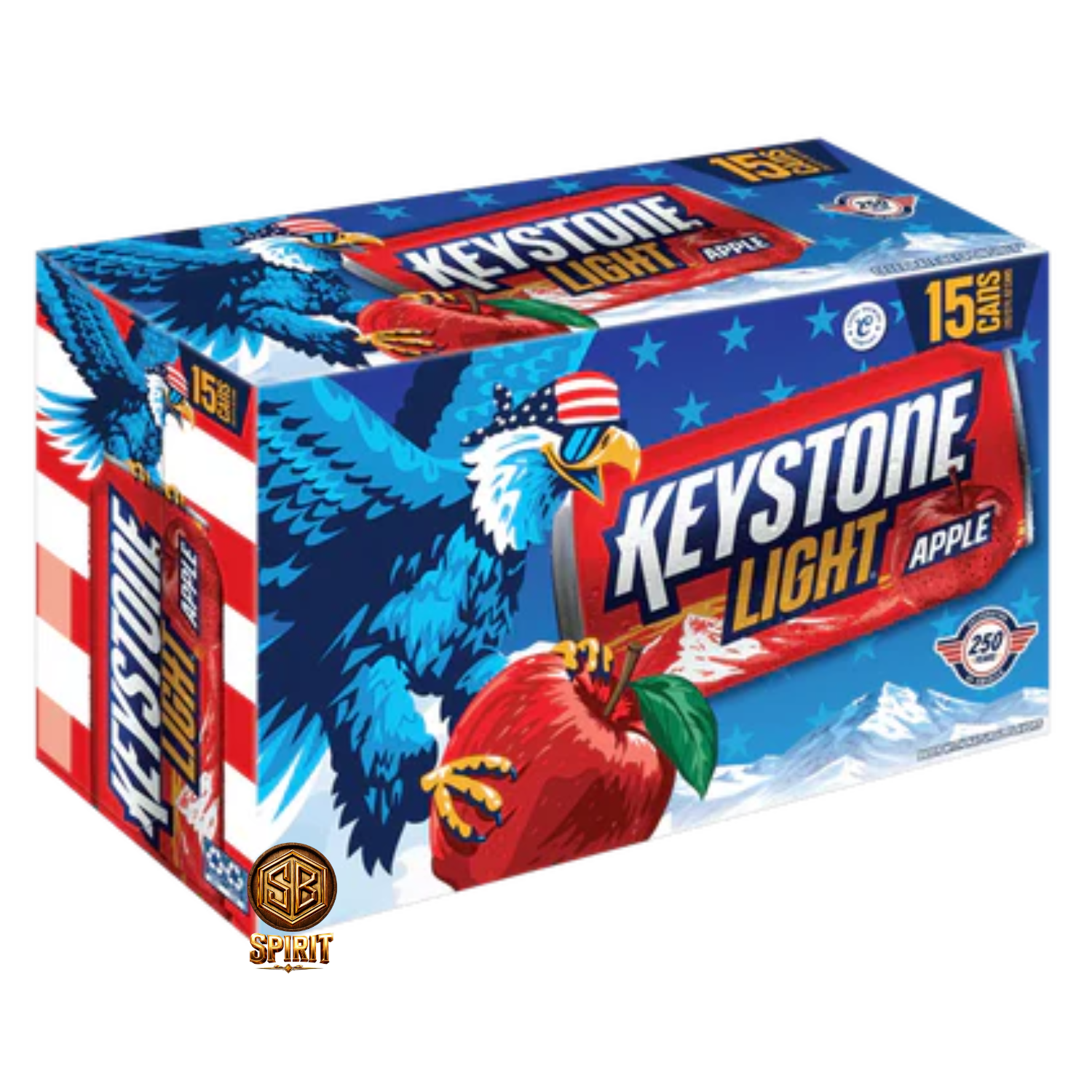 Keystone Light Apple 12-Oz Can 15-Pack