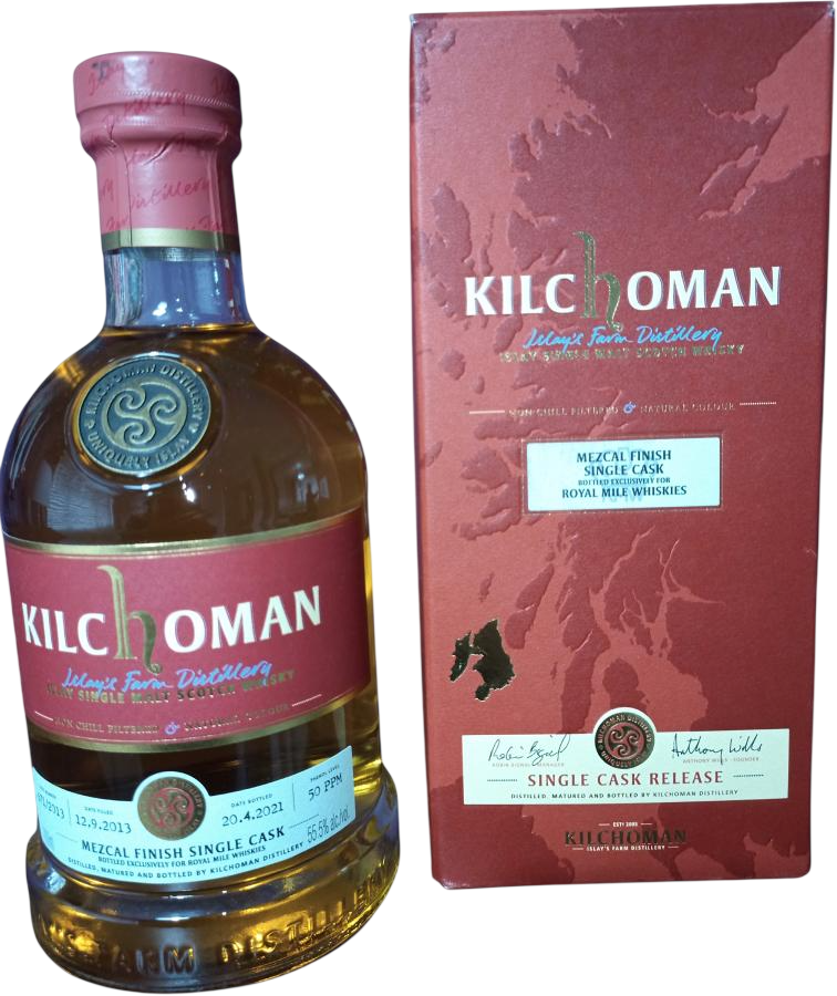 Kilchoman Mezcal Finish Single Cask 2013 750ml