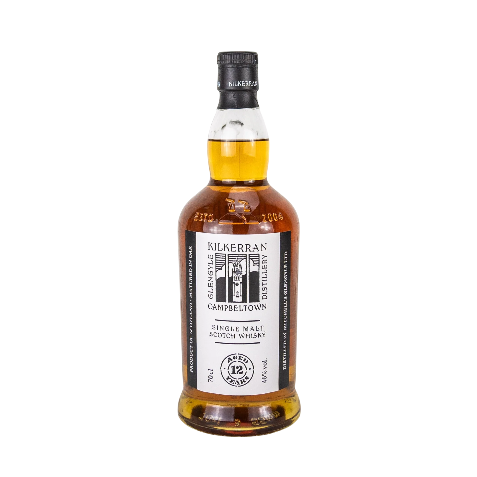 Kilkerran Campbeltown 12 Year Old Single Malt Scotch Whisky 700ml