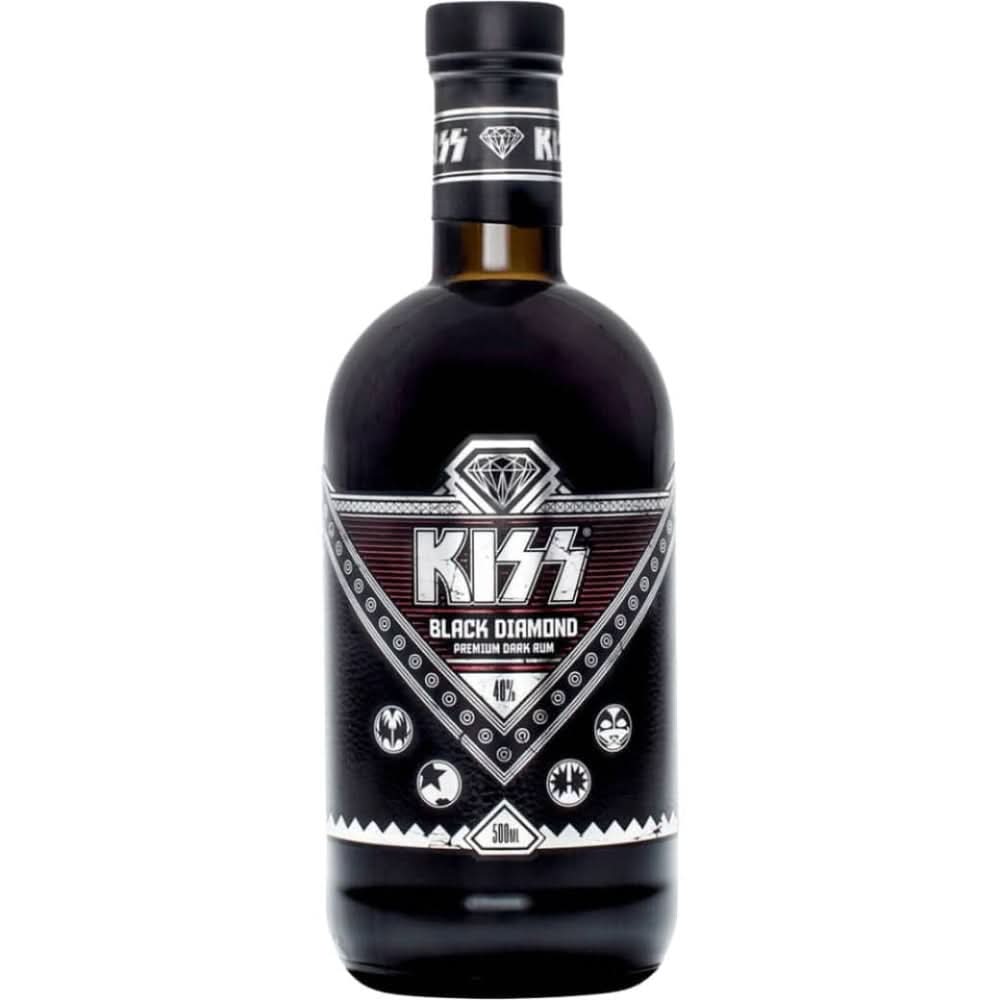 Kiss Black Diamond Premium Dark Rum 750ml