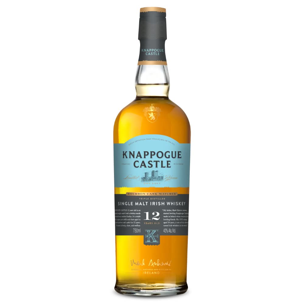 Knappogue Castle Special Barrel Release 12 Year Old Single Malt Irish Whiskey 750ml