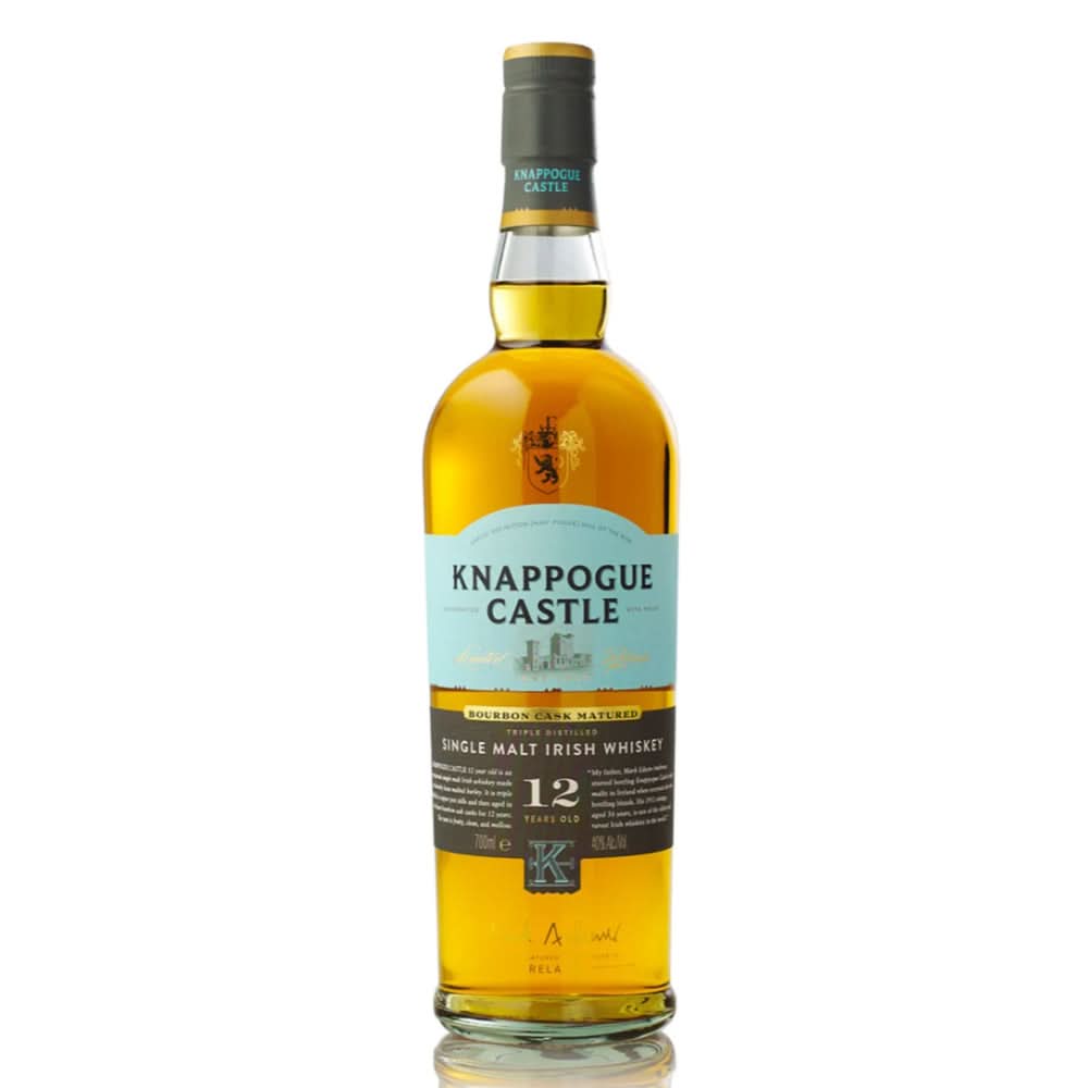 Knappogue Castle Bourbon Cask 12 Year Old Single Malt Irish Whiskey 750ml