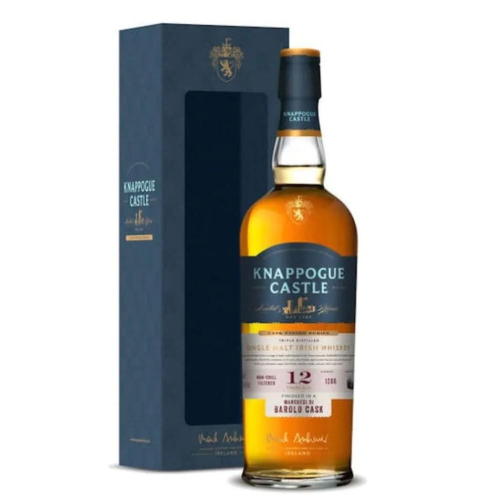 Knappogue Castle Cognac Cask 12 Year Old Single Malt Irish Whiskey 750ml