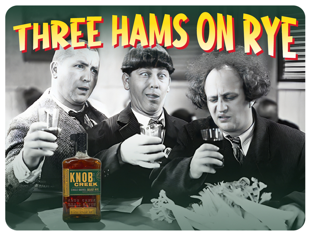 Knob Creek Three Hams On Rye Single Barrel Select Rye Whiskey 750ml