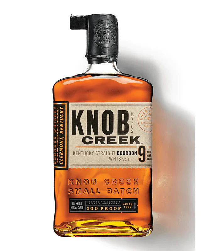 Knob Creek Small Batch 9 Year Old 100 Proof Straight Bourbon Whiskey 750ml