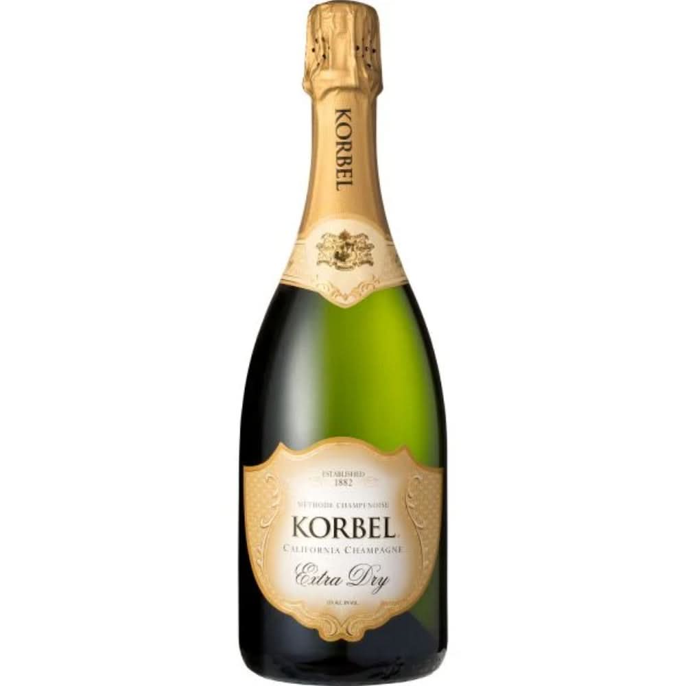 Korbel Cellars California Champagne Extra Dry 750ml