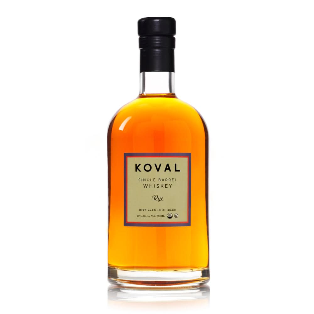 Koval Single Barrel Rye Whiskey 750ml