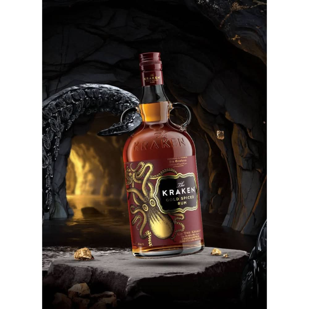 Kraken Gold Spiced Rum 750ml
