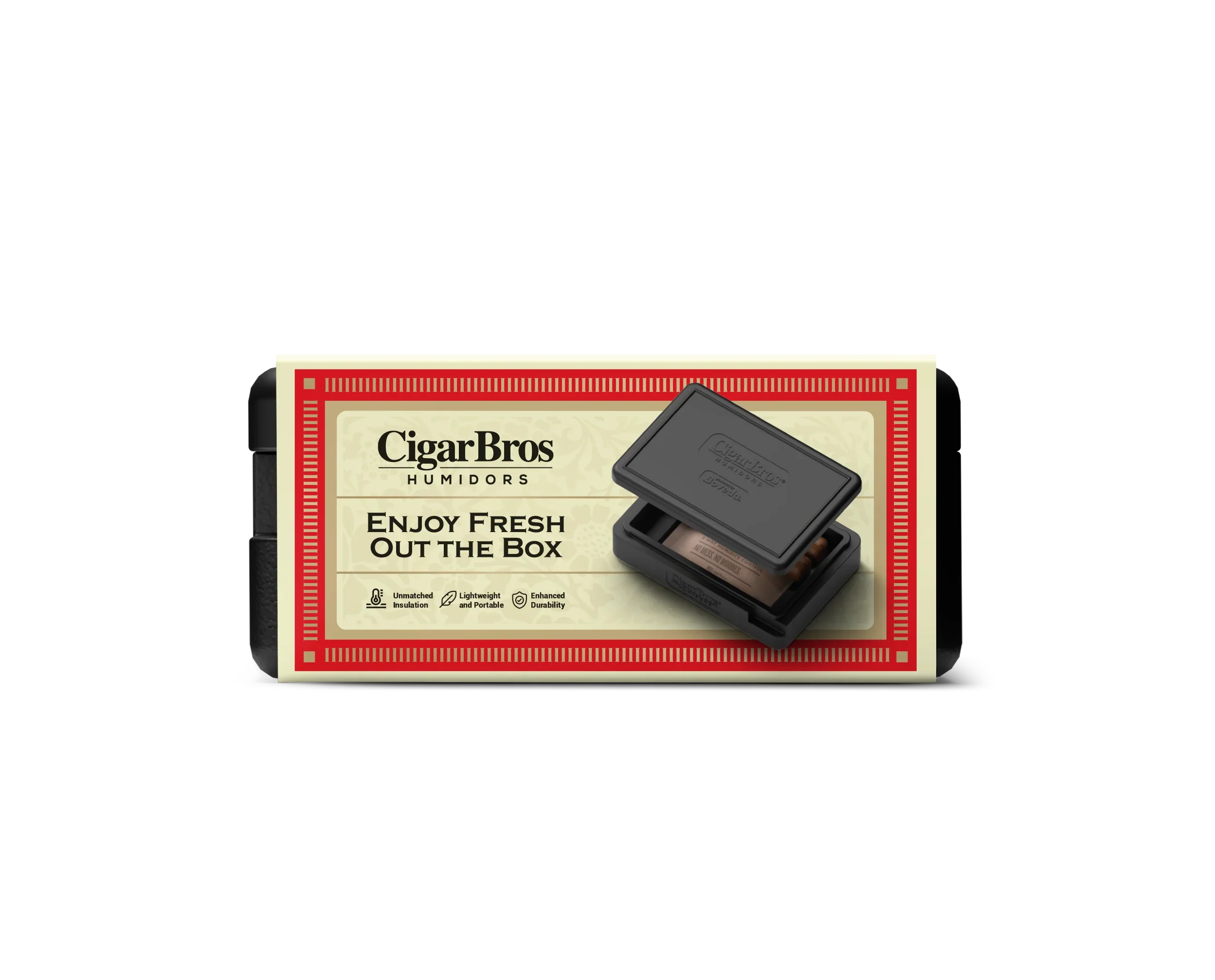 La Aurora 1987 Toro Connecticut Cigar With Personal Humidor by CigarBros (Box of 5)