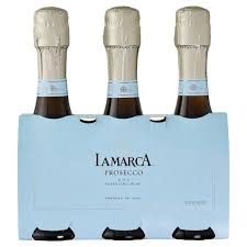 La Marca Prosecco 187ml Bottle 3-Pack