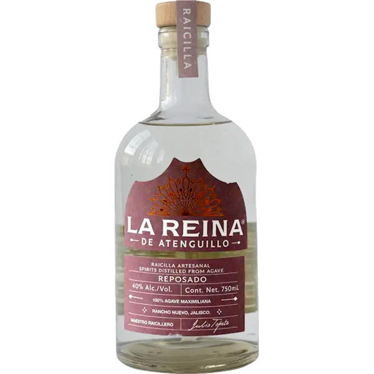 La Reina de Atenguillo Raicilla Reposado 750ml