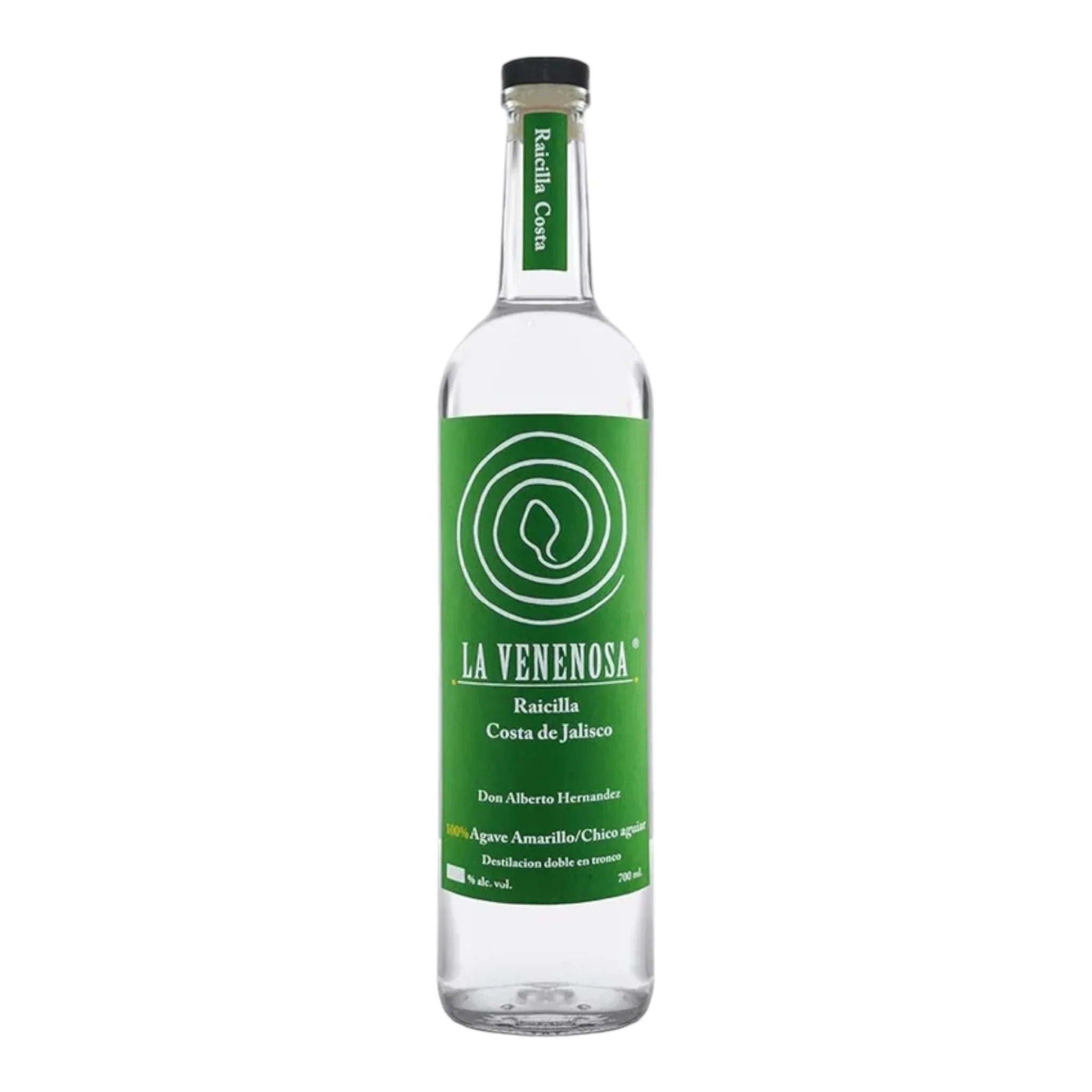 La Venenosa Costa de Jalisco Raicilla Green Label 750ml