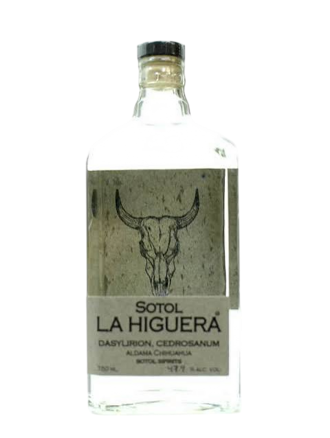 La Higuera Sotol Dasylirion Cedrosanum 750 ml
