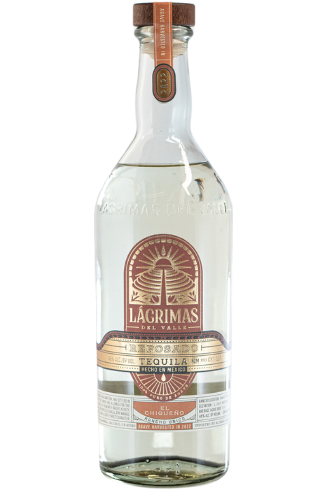 Lagrimas del Valle Rancho Unico El Chiqueno Tequila Reposado 750ml