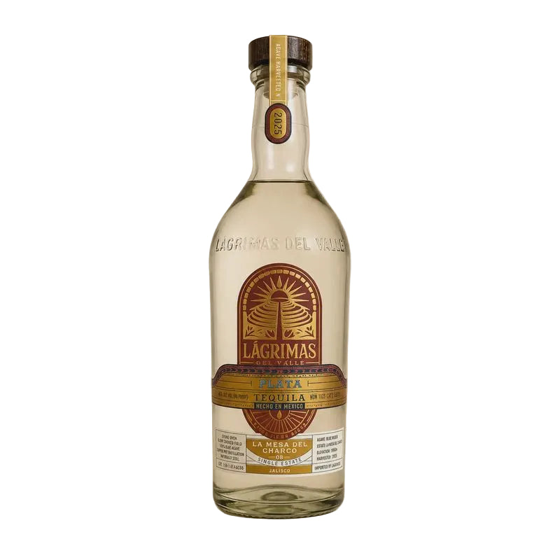 Lagrimas del Valle La Mesa del Charco Plata Tequila 750ml