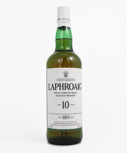 Laphroaig Single Malt Scotch 10 YR 750 ml