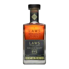 Laws Whiskey House San Luis Valley  Straight  Rye Cask  (Batch B-22) 750 ml