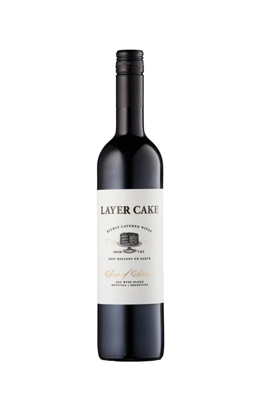 Layer Cake Sea of Stones Red 750ml