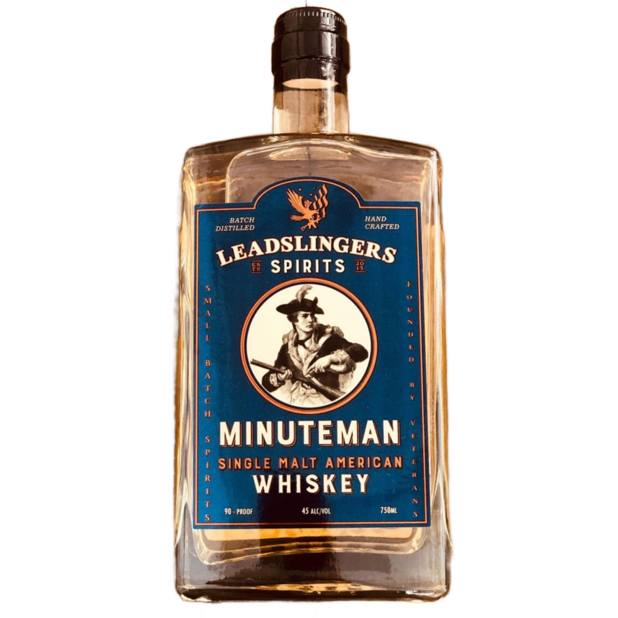 Leadslingers Minuteman Single Malt Whiskey 750ml