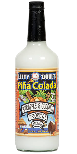 Lefty Doul's Pineapple and Coconut Tropical Mixer Colada 1 L