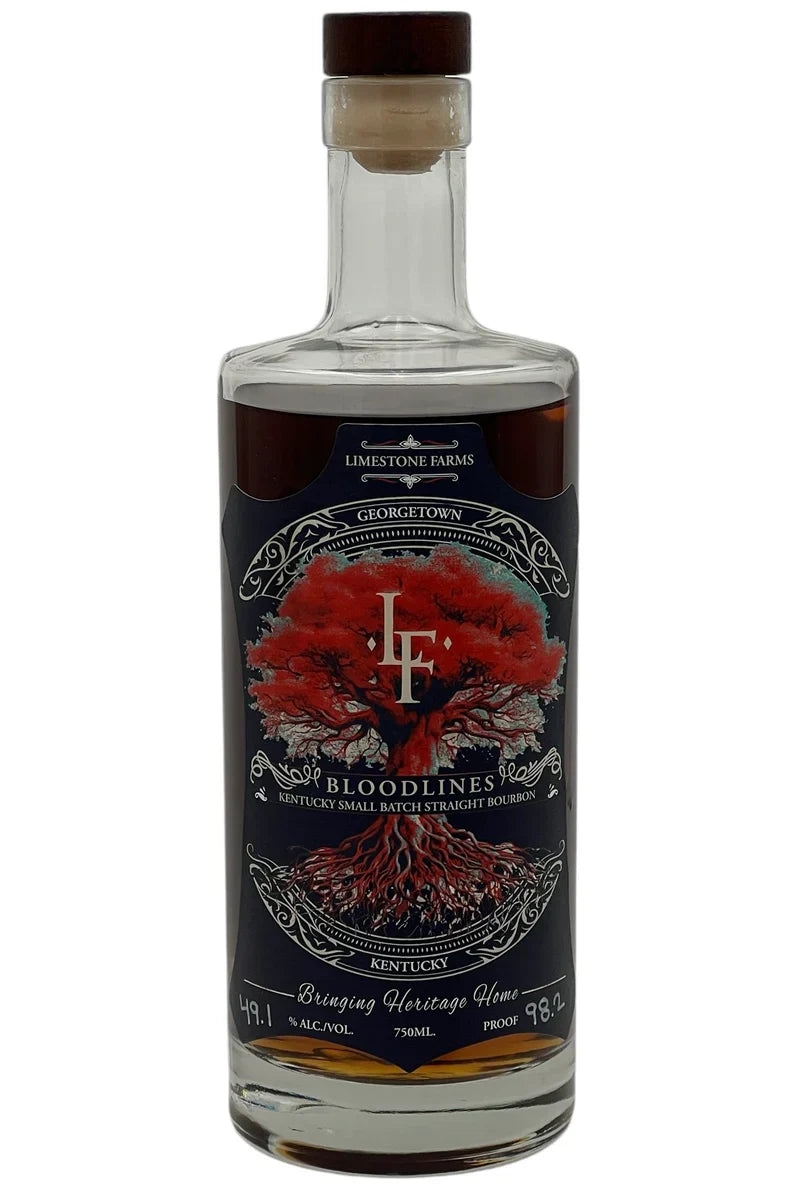 Limestone Farms Heritage Bloodlines Collection Small Batch Straight Bourbon Whiskey 750ml