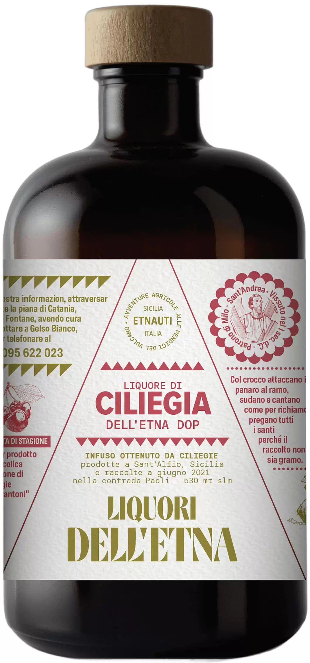 Liquori dell'Etna Liquore Di Ciliegia Dell'Etna 700ml