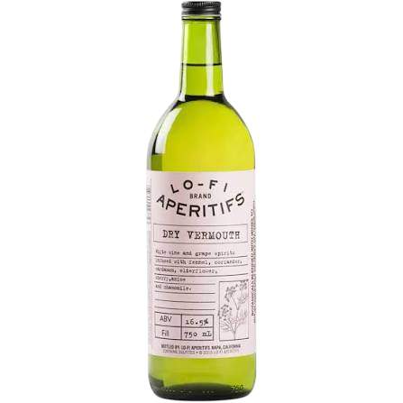 Lo-fi  Brand Aperitifs Dry Vermouth 750 ml