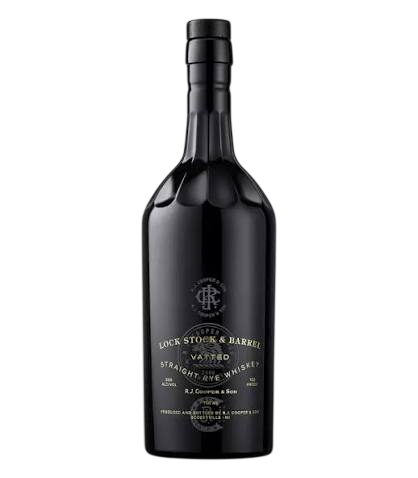 Lock Stock & Barrel Vatted Straight Rye Whiskey 750ml