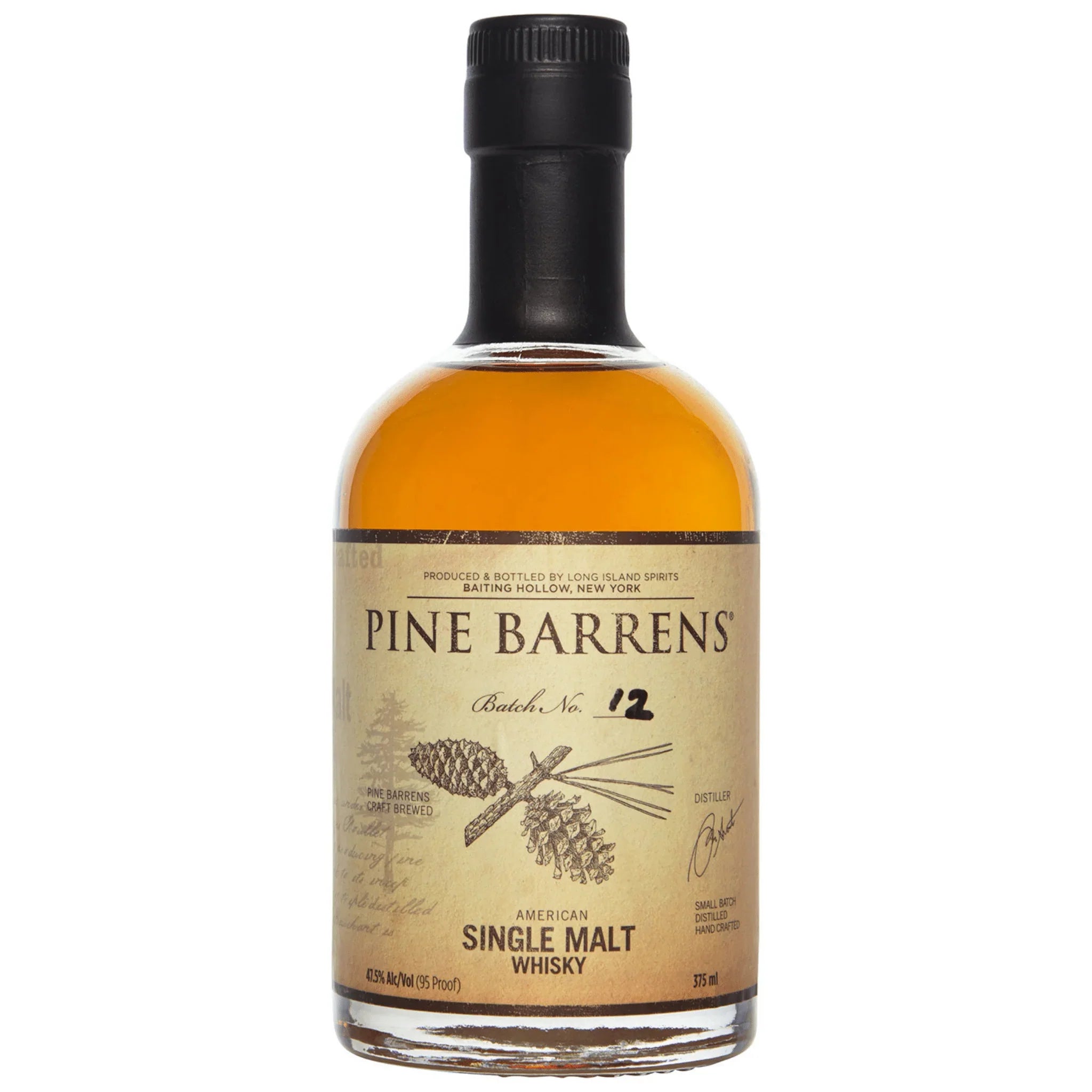 Long Island Spirits Pine Barrens American Single Malt Whisky 750ml