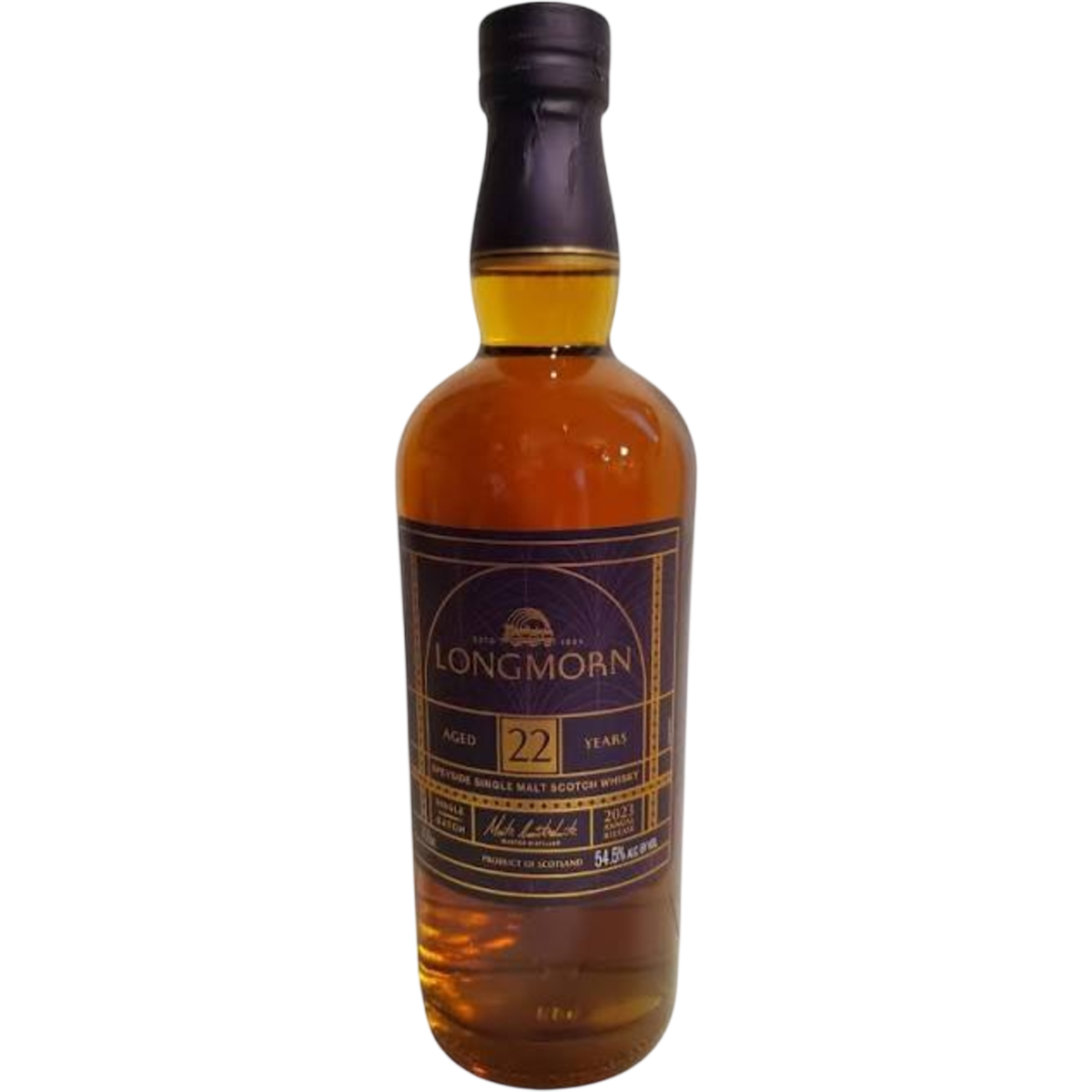 Longmorn Speyside Single Malt Scotch Whiskey 22 year 700ml