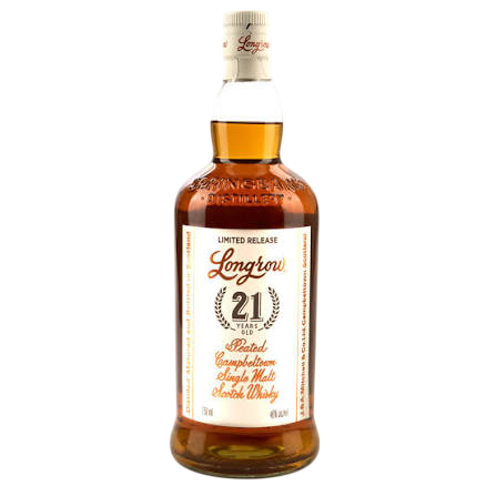 Longrow Peated Campbeltown Single Malt Scotch 21 year 700 ml